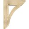 Ekena Millwork Thorton Slat Rough Sawn Bracket w/ Offset Brace, Douglas Fir, 8"W x 26"D x 34"H BKT0806X26X34THR06RDF - alternate 2